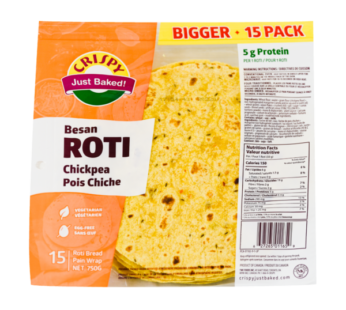 Crispy Roti Besan- Chickenpea 15pack-750g