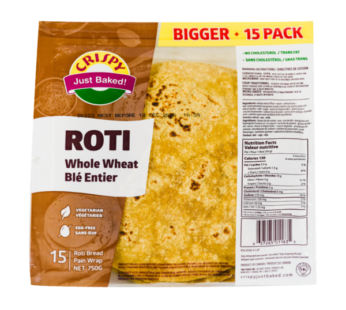 Crispy Roti Whole Wheat-15pack-750g