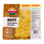 Crispy’s Whole Wheat Roti is a thin flatbread made from stoneground whole wheat flour. It originates from the Indian Subcontinent. This Roti is a perfect carrier for curries or cooked vegetables, and is gaining wide acceptability as “Wraps”.